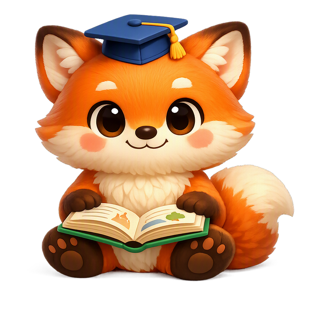 Jham, the Jhamly fox, thinking